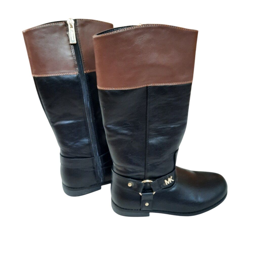 Michael Kors Girls Two Tone Fashion Boots 2